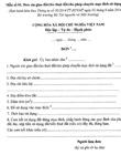 Đơn xin thuê đất